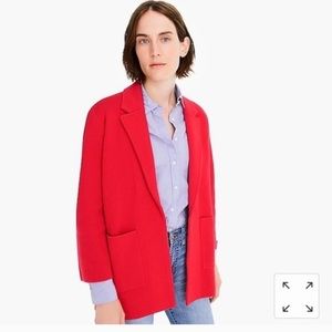 J Crew Sweater Blazer